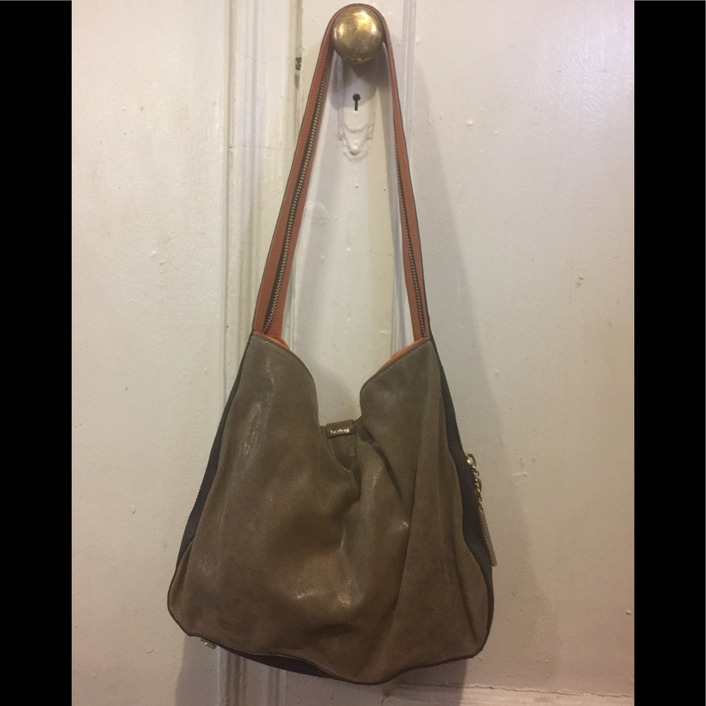 Botkier Color Block Soft Leather Hobo Bag Nwot - image 1